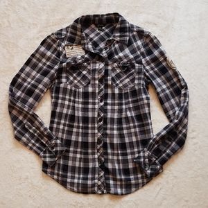 Guess button down shirt